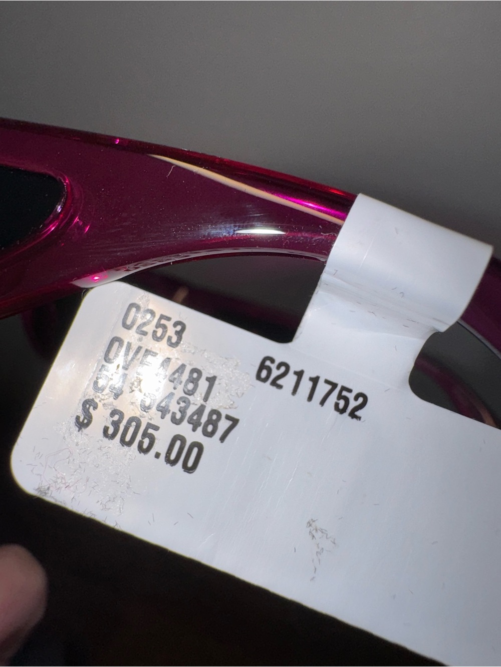 NWT Versace VE4481 Pillow Sunglasses -Transparent Fuchsia - Picture 6 of 9